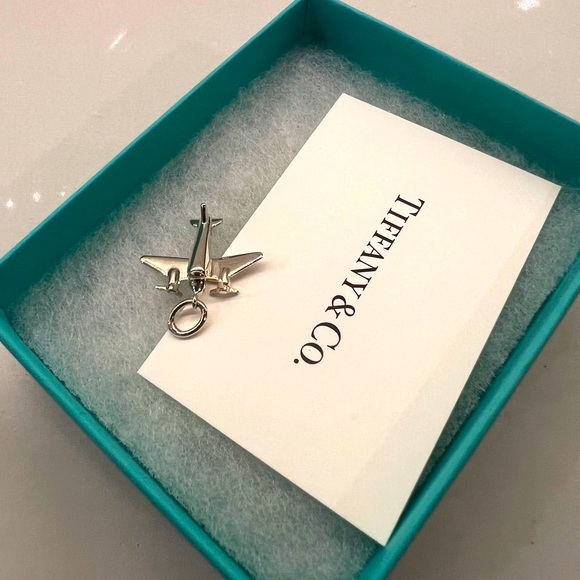 Tiffany & Co. Jewelry - New Tiffany and Co. airplane charm. Authentic sterling silver T&Co. AG 925 Italy